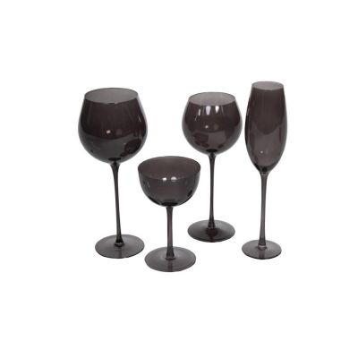 Image two of Allure Black Smoke Glassware